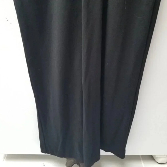 Joseph Ribkoff Couture Metallic Shimmer Black Evening Gown Dress 12 - Picture 15 of 16